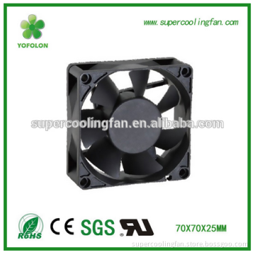 3.84W 24V DC Axial Flow Fan for outdoor lighting system cooling 70mm